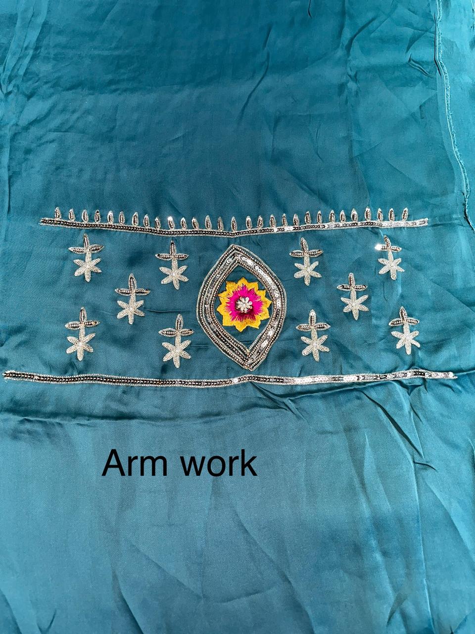 Satton Silk All-Over Suit with Semi-Chillon Dupatta KwbFashion