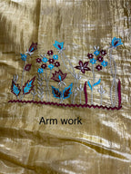 Crush TIssue | Machine Work | Unstitched Pure Elegant Punjabi Suit KwbFashion