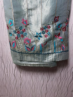 Crush TIssue | Machine Work | Unstitched Pure Elegant Punjabi Suit KwbFashion