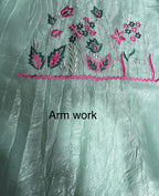 Crush TIssue | Machine Work | Unstitched Pure Elegant Punjabi Suit KwbFashion